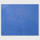 Royal Blue Watercolor Geschenkpapier (Flach)