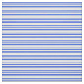 Royal Blue & White Colours Stoff (Muster)