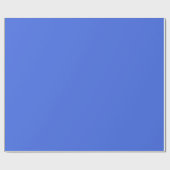 Royal Blue Wrapping Paper Geschenkpapier (Flach)