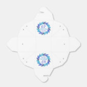 Royal Blue Wreath 65. Geschenkschachtel (Ungefaltet)