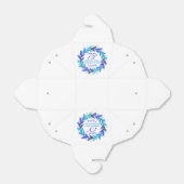Royal Blue Wreath 75. Geschenkschachtel (Ungefaltet)