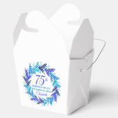 Royal Blue Wreath 75. Geschenkschachtel (Geöffnet)