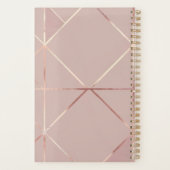 Royal Blush-Notebook Planer (Rückseite)