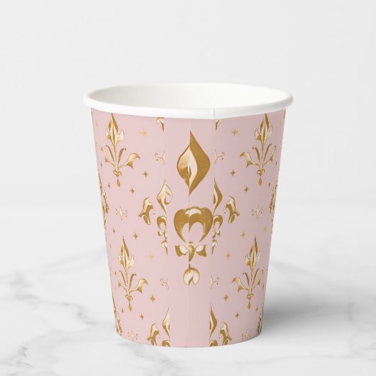 Royal Blush Paper Cups Pappbecher (Rechts)