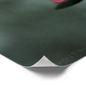 Royal Blush Print Poster (Ecke)