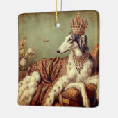 Royal Borzoi Weihnachtsschmuck (Links)