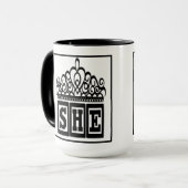 Royal Brew: Seine & seine Majestät Tasse (Vorderseite Links)