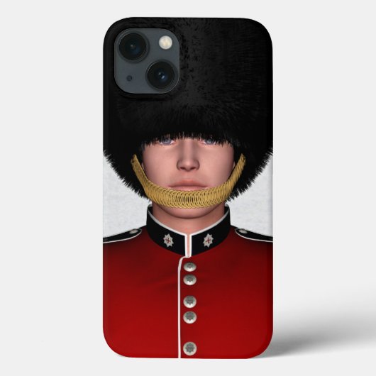 Royal British Guardsman, London, Großbritannien Case-Mate iPhone Hülle (Rückseite)