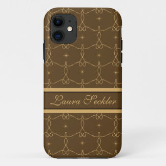 Royal Brown Pattern iPhone 5 Fall Case-Mate iPhone Hülle