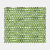 Royal Bull Terrier Fleecedecke (Vorderseite (Horizontal))