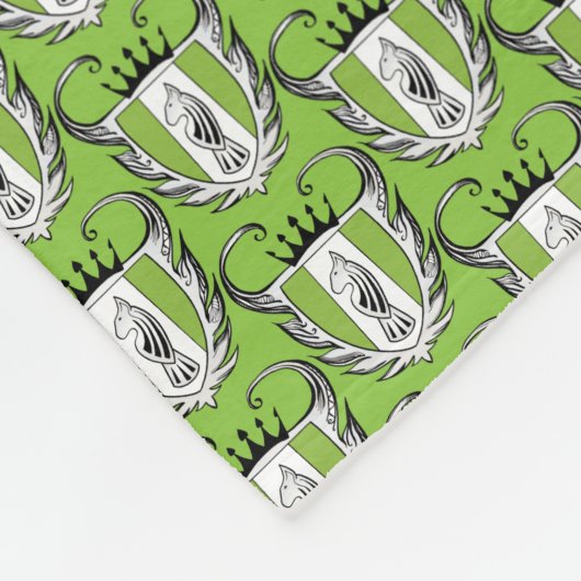 Royal Bull Terrier Fleecedecke (Ecke)