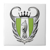 Royal Bull Terrier Fliese (Vorderseite)