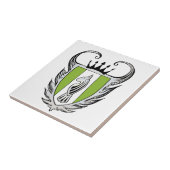 Royal Bull Terrier Fliese (Seite)