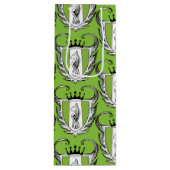 Royal Bull Terrier Geschenktüte Für Weinflaschen (Vorderseite)