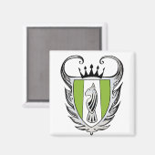 Royal Bull Terrier Magnet (Vorderseite/Rückseite)