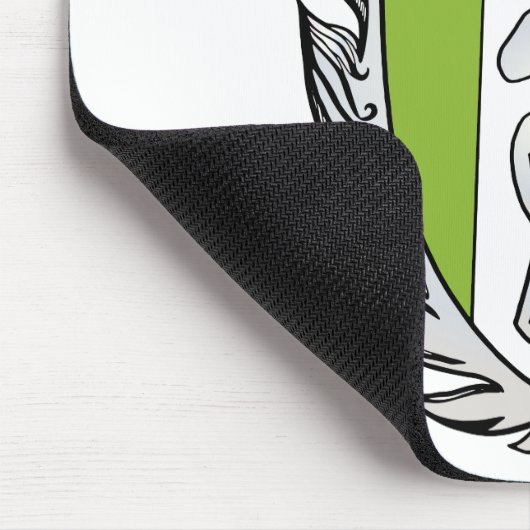 Royal Bull Terrier Mousepad (Ecke)