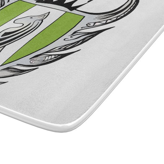 Royal Bull Terrier Schneidebrett (Ecke)