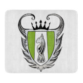 Royal Bull Terrier Schneidebrett (Vorderseite)