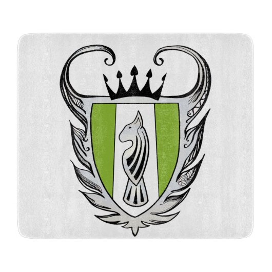 Royal Bull Terrier Schneidebrett (Vorderseite)