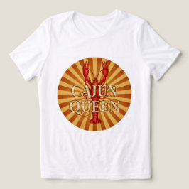 Royal Cajun Queen Crown T-Shirt! 👑 ⚜️ Tri-Blend Shirt