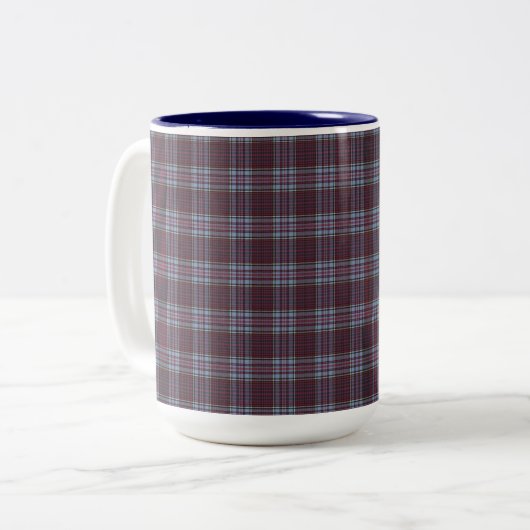 Royal Canadian Air Force (RCAF) Tartan Zweifarbige Tasse (Vorderseite Links)