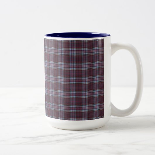 Royal Canadian Air Force (RCAF) Tartan Zweifarbige Tasse (Rechts)