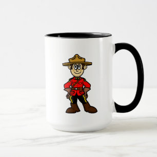 Royal Canadian Mountain Police Officer Name Tasse