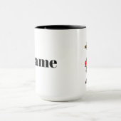 Royal Canadian Mountain Police Officer Name Tasse (Zentrum)