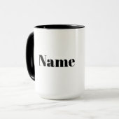 Royal Canadian Mountain Police Officer Name Tasse (Vorderseite Links)