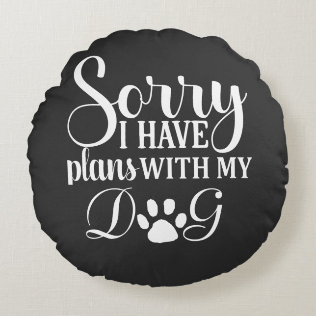 Royal Canin Dog Food Rundes Kissen (Vorderseite)