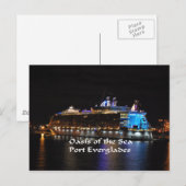 Royal Caribbean Oase of the Seas Postkarte (Vorne/Hinten)