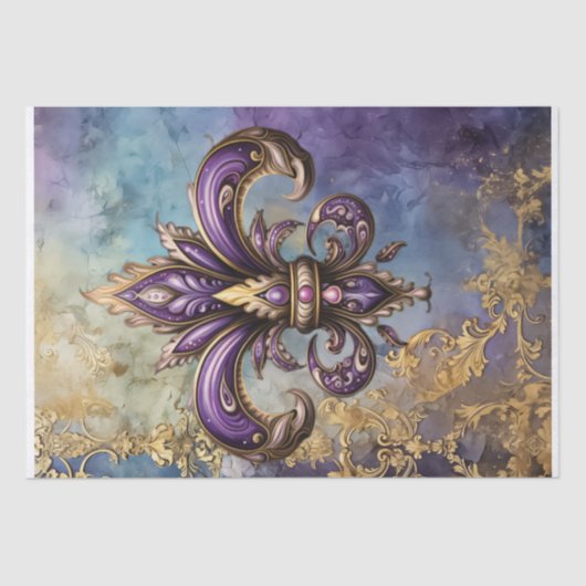 Royal Carnival Fleur Seidenpapier (Vorderseite)