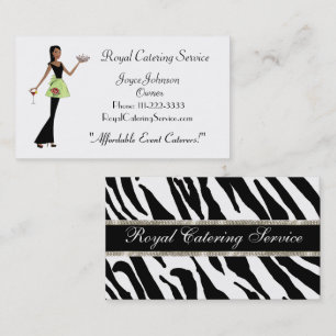 Royal Carterer Business Cards Visitenkarte