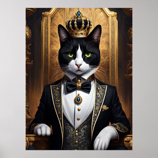 Royal Cat Poster (Vorne)