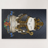 Royal Cat Schess Bishop Piece Puzzle (Horizontal)