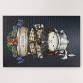 Royal Cat Schess Pawn Piece Puzzle (Horizontal)