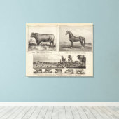 Royal Champion, Joe Young, Kansas Leinwanddruck (Insitu (Holzboden))