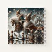 "Royal Chess Fantasy Spiral Notebook" Notizblock (Rückseite)