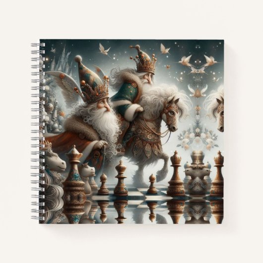 "Royal Chess Fantasy Spiral Notebook" Notizblock (Vorderseite)