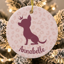 Royal Chihuahua Pet Portrait Silhouette