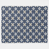 Royal Christmas Fleece Blanket (Vorderseite (Horizontal))