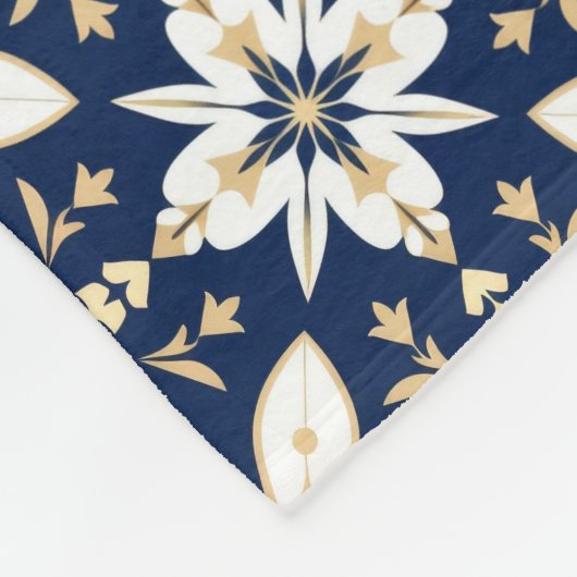 Royal Christmas Fleece Blanket (Ecke)