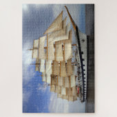 Royal Clipper Fünf-Mast-Vollschiff Segelschiff Puzzle (Vertikal)