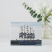 Royal Clipper Under Sail Postcard Postkarte (Stehend Vorderseite)