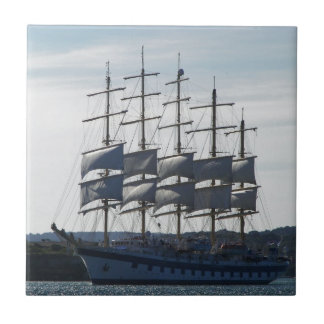 Royal Clipper unter dem Segel Fliese
