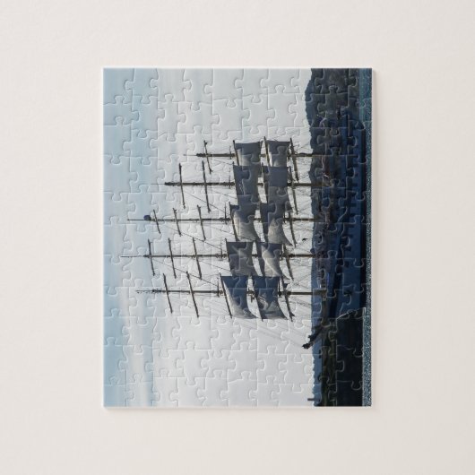 Royal Clipper unter dem Segel Puzzle (Vertikal)