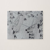 Royal Club Flush Poker Cards Muster Puzzle (Horizontal)