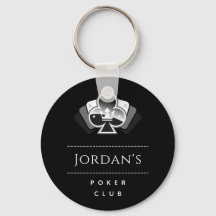 Royal Club Poker Night Casino Schwarz & Weiß Name