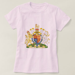 Royal Coat of Arms of the United Kingdom UK  T-Shi T-Shirt