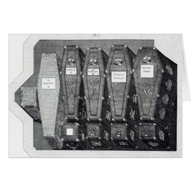 Royal Coffins in Westminster Abbey (Vorderseite (Horizontal))